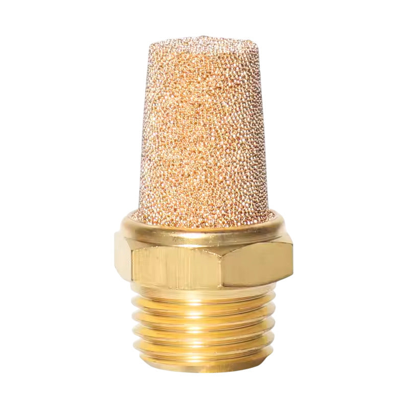 10pzas Silenciador Neumático En Pino 3/8 Npt Para Valvulas