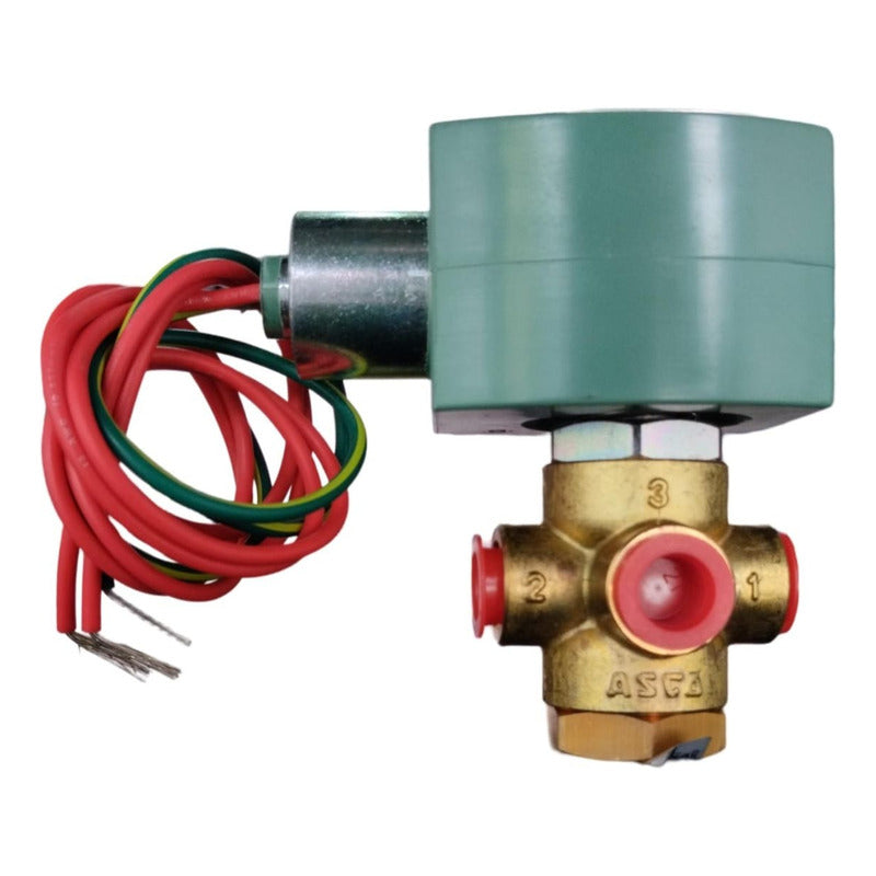 Valvula Solenoide Asco 8320g174 De 3 Vías 1/4 110v