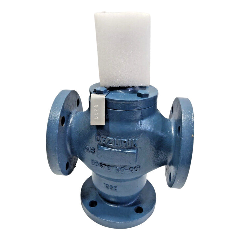Valvula Globo Bridada De 2-1/2 En 3 Vias Marca Dezurik