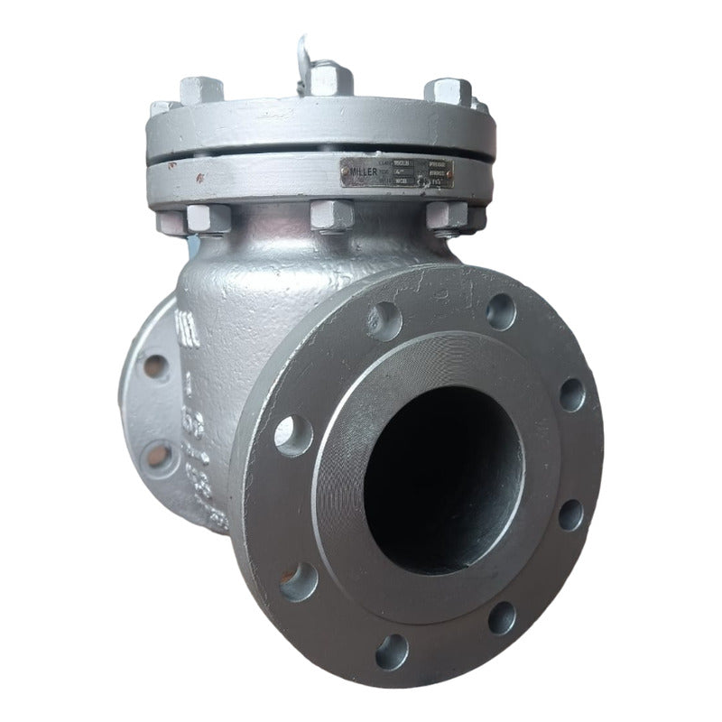 Valvula Check De 4 Bridada Acero Al Carbon Clase 150