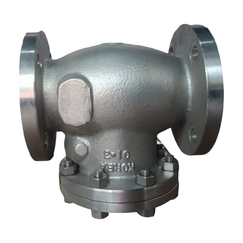 Valvula Check De 3 Bridada En Acero Inoxidable