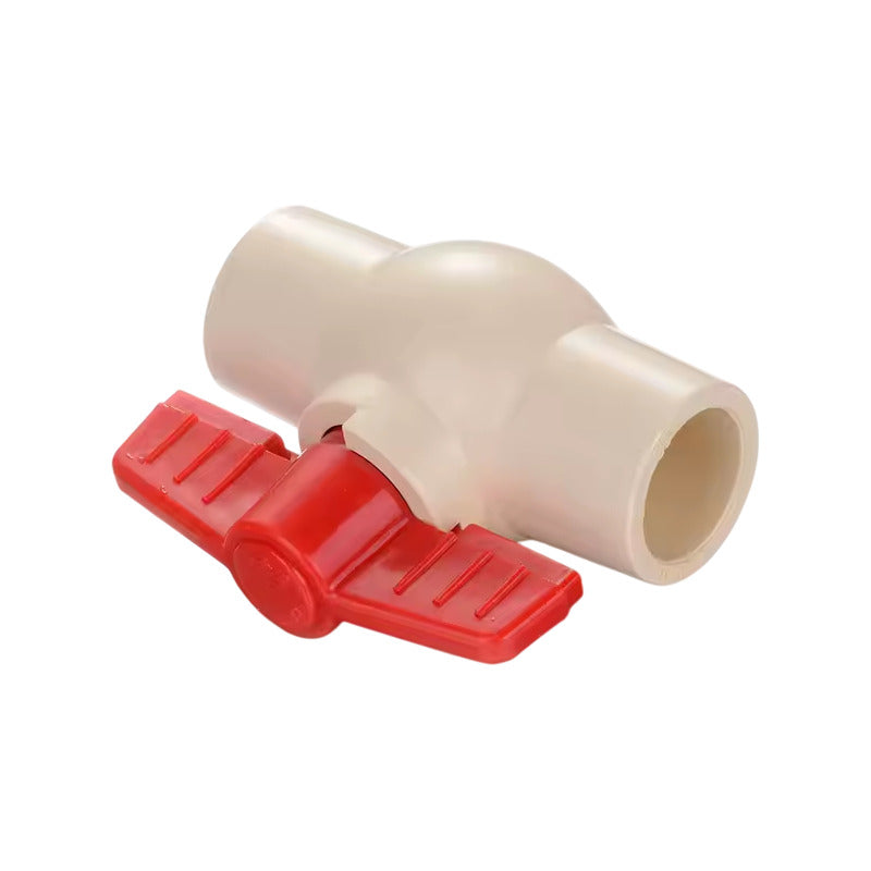 Valvula De Bola Cpvc Cem 19mm 3/4 Paquete De 5 Pza