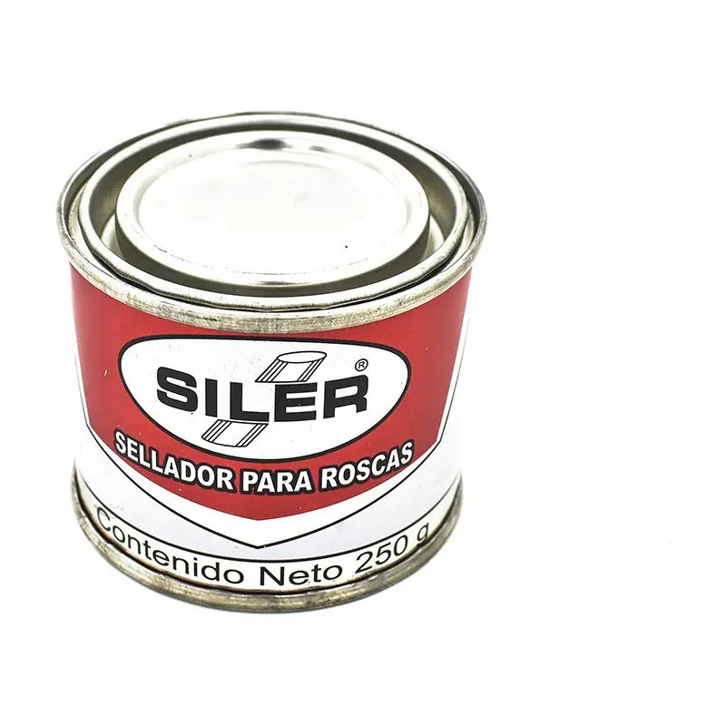 Sellador De Roscas Siler 250g Rojo Para Un Sellado Hermético
