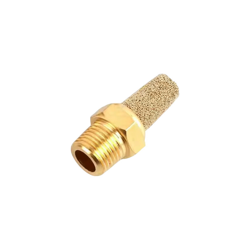 10pzas Silenciador Neumático En Pino 3/8 Npt Para Valvulas
