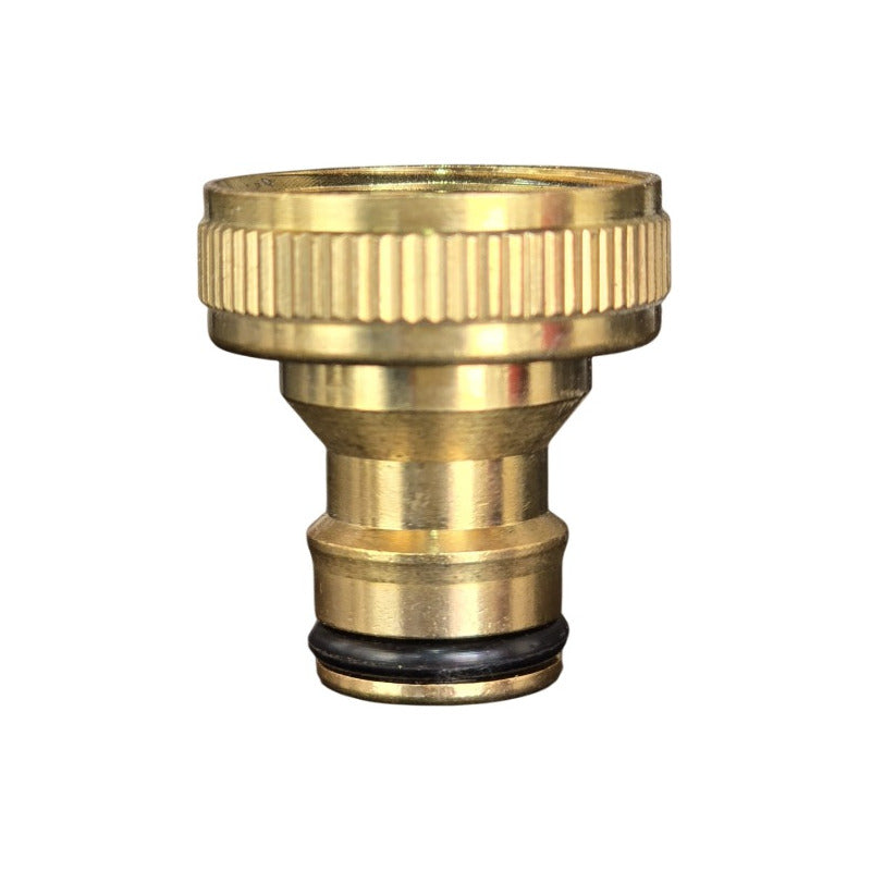 Adaptador Para Manguera Grifo De Jardin De 3/4 A 1/2 Amarillo