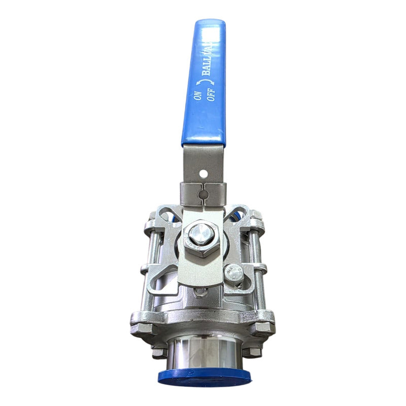 Valvula Esfera De 4 En Inoxidable Sanitaria Clamp