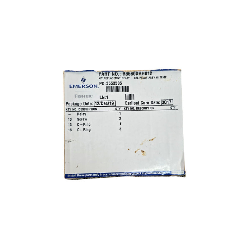 Kit De Repuesto De Relé Fisher R3580xrh012