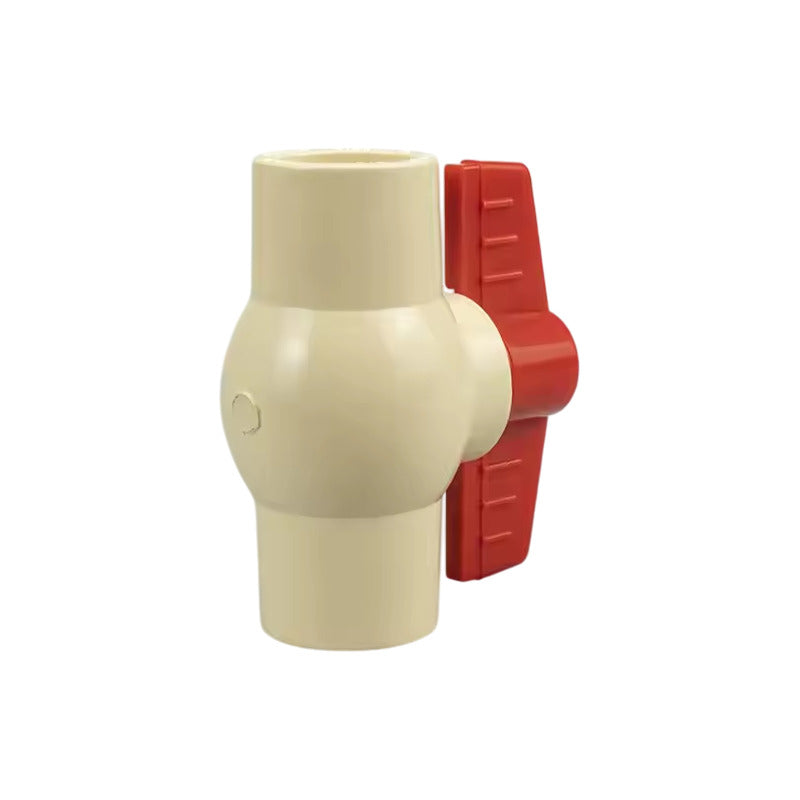 Valvula De Bola Cpvc Cem 13mm 1/2 Paquete De 10 Pza