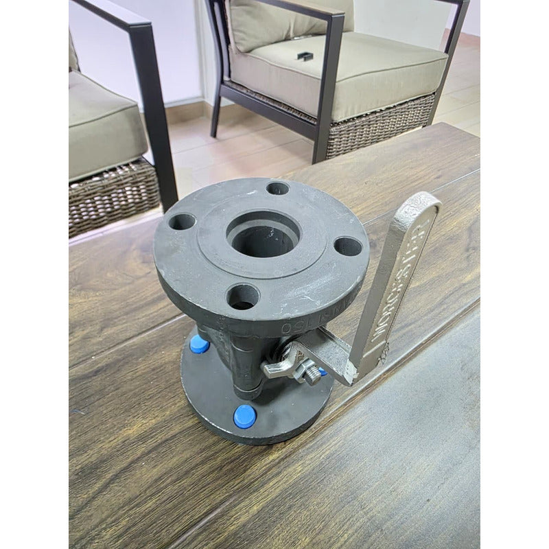 Valvula De Esfera De 2 Bridada En Acero Al Carbon 150 Lbs