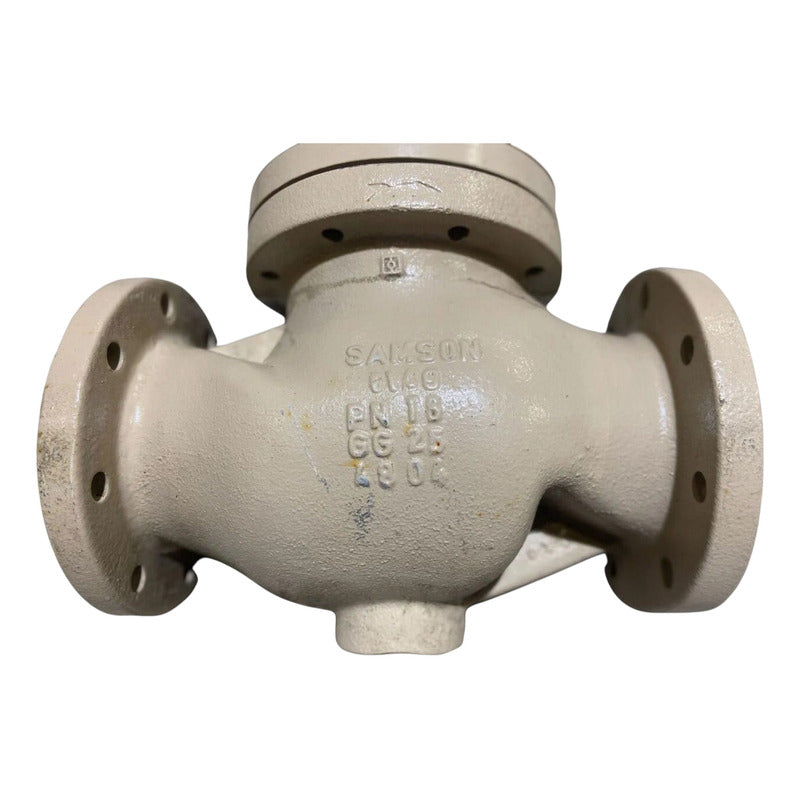 Valvula Globo De Control Samson De 6 PuLG Bridada