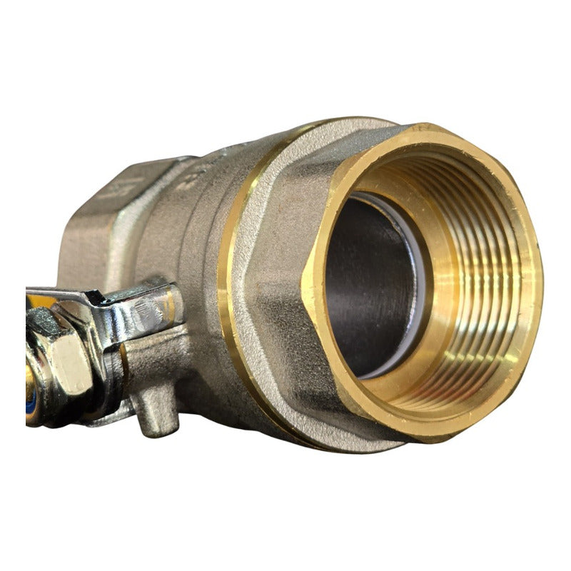 Válvula De Esfera Latón M400 De 4 Pulgada Roscada