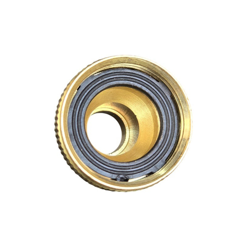 Adaptador Para Manguera Grifo De Jardin De 3/4 A 1/2 Amarillo
