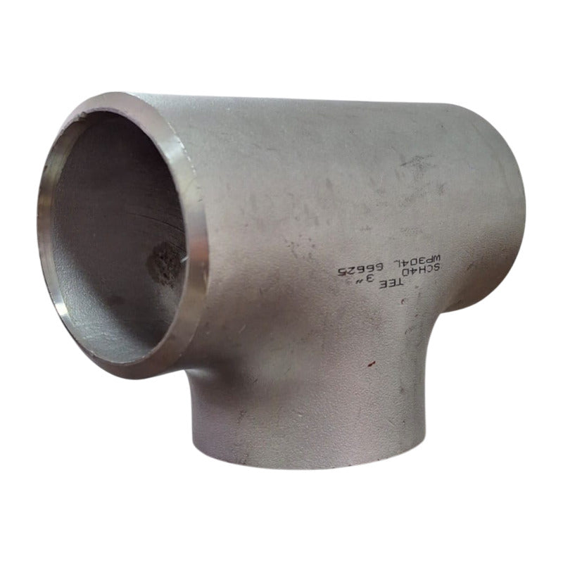 Tee Soldable De 3 Pulgada C-40 Inoxidable