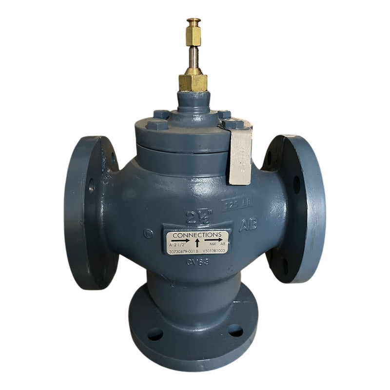 Valvula Globo Bridada De 2-1/2 En 3 Vias Marca Dezurik