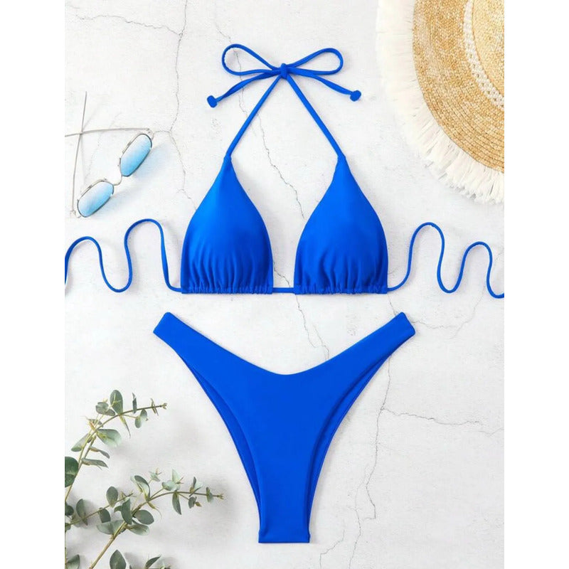 Traje De Baño Playa Azul Lisa G
