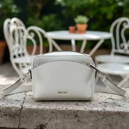 Bolso Crossbody Nine West Blanco Lisa Níquel