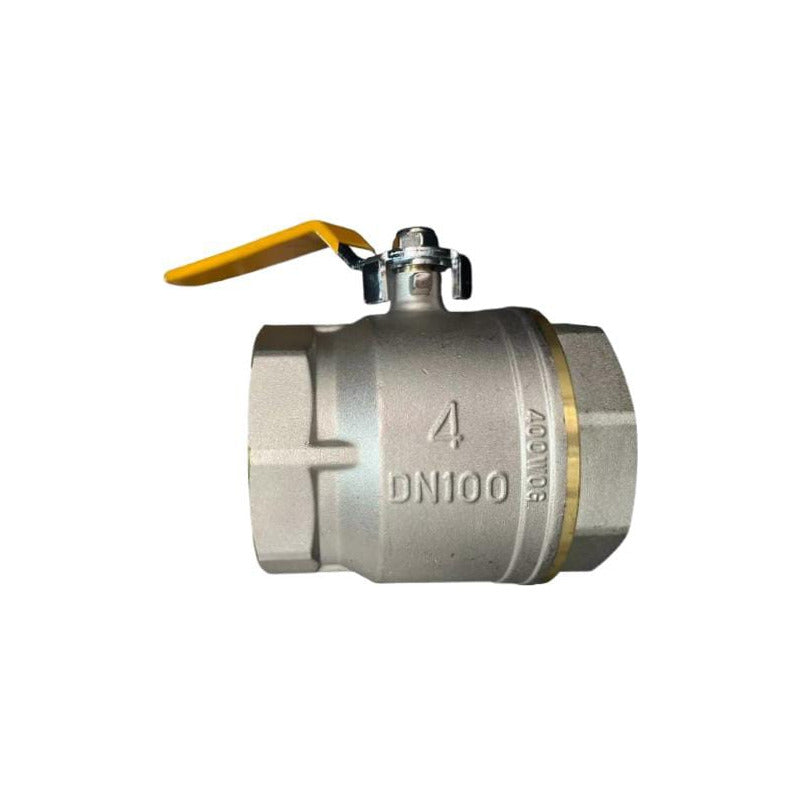 Válvula De Esfera Latón M400 De 4 Pulgada Roscada