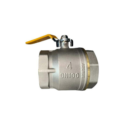Válvula De Esfera Latón M400 De 4 Pulgada Roscada