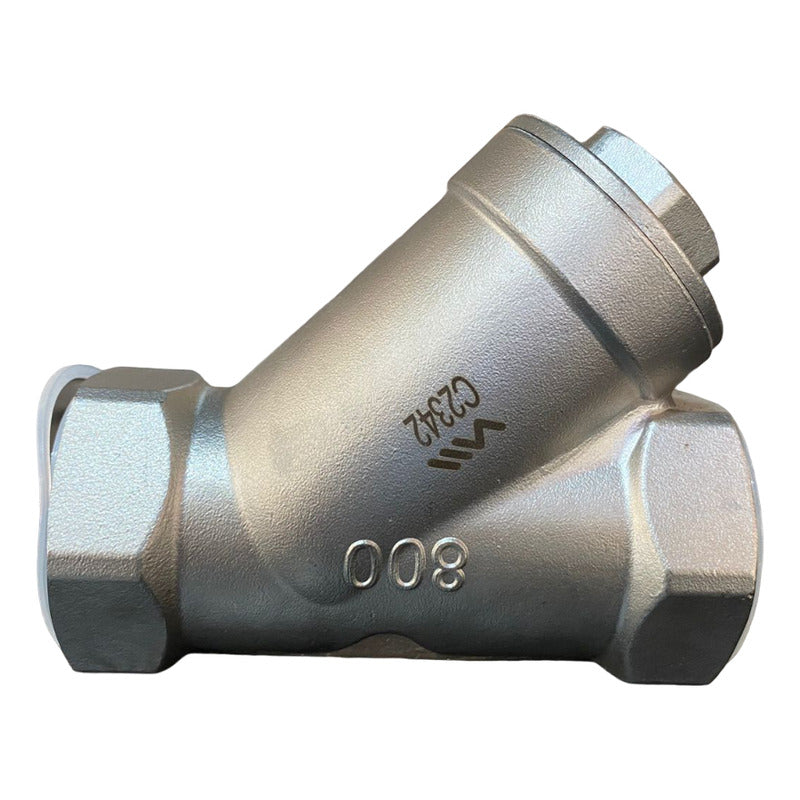 Filtro Tipo Yee De 1-1/4 Acero Inoxidable