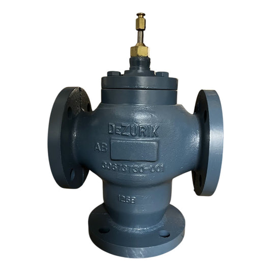 Valvula Globo Bridada De 2-1/2 En 3 Vias Marca Dezurik
