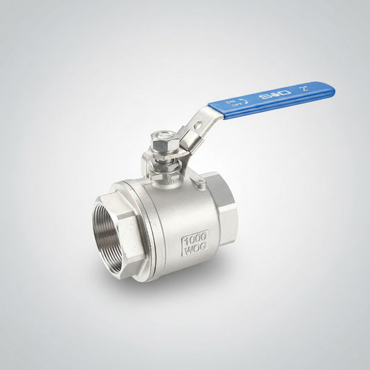 Valvula Esfera - Bola Inox T304 Rosc Npt 1000w De 1-1/2