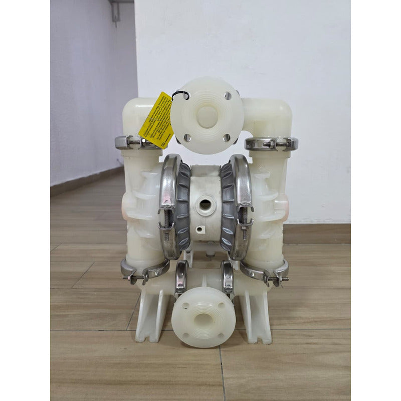 Bomba Neumatica Doble Diafragma De 1-1/2  Bridada Propileno