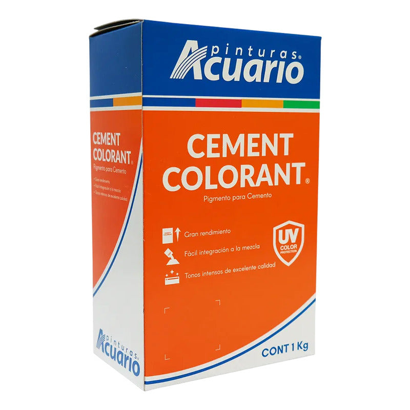 Pigmento P/cemento Polvo 1 Kg Acuario