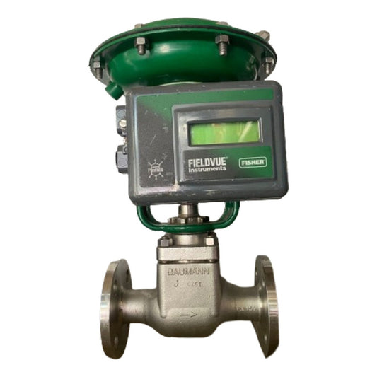 Valvula De Control Inoxidable Fisher De 1