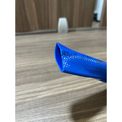 10 Mts Manguera Plana Pvc Id 1  Color Azul Azul