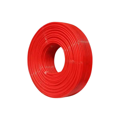 Manguera Para Aire (tubing) De Poliuretano Roja 1/4 30 Mts Rojo