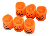 Caja Con 6 Piezas Velas Led Halloween