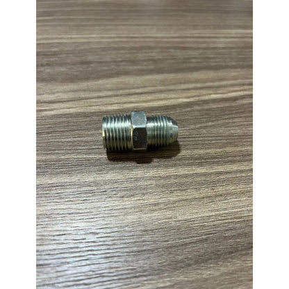 5 Pza Adaptador Recto Macho - Macho Jic 37° - Nptf 1/2 PuLG