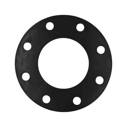 5 Pza. Empaque De Neopreno De 4  Pulgadas Para Brida Negro
