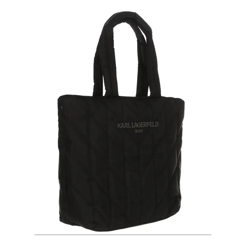 Karl Lagerfeld Lh3ae8ca Tote Adultos Negro Liso Plateado