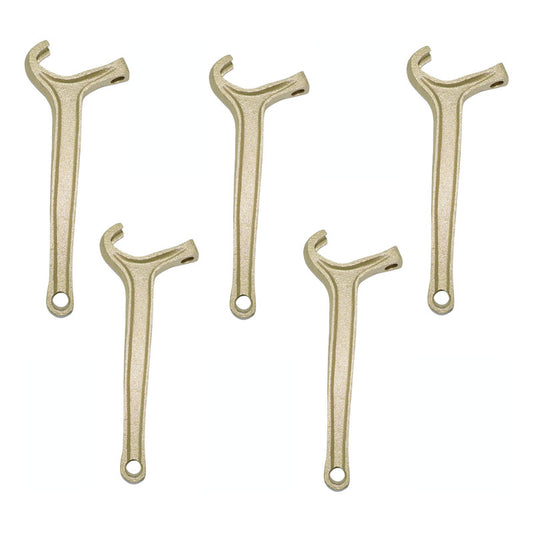 5 Pza Llave Universal Para Manguera Contra Incendio Hidrante