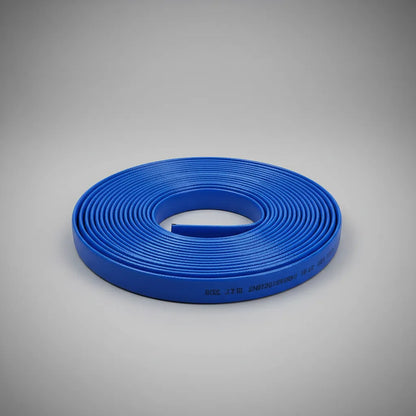 10 Mts Manguera Plana Pvc Id 1  Color Azul Azul