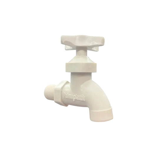 15  Pza Llave De Riego  De 1/2  Plastico- Válvula De Nariz