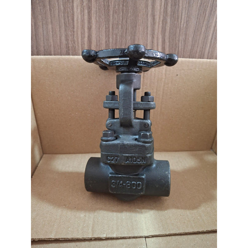 Valvula Compuerta 3/4 800 Lbs Roscada Npt Ac Forjado A105