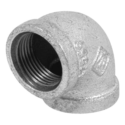 Codo Galvanizado Roscada De 45° Y 90°