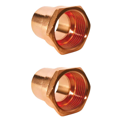 Conector De Cobre De Rosca Interior