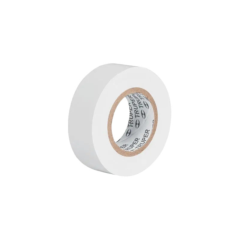 1 Pza Cinta De Aislar 18 Metros Pvc Truper De Colores
