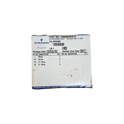 Kit De Repuesto De Relé Fisher R3580xrh012
