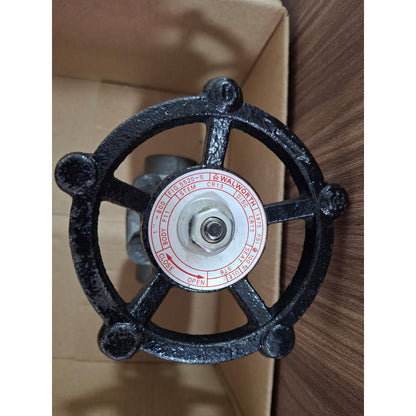 Valvula Globo 1 Pulgada  800 Lbs Roscada Ac Forjado A105