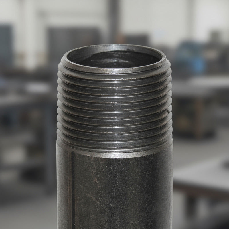 Niple Cople Negro C-40 1 Pulgada X 4 Pulgadas Roscada