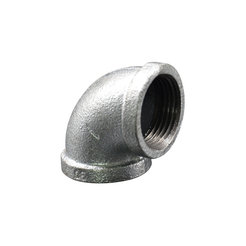 Codo Galvanizado Roscada De 45° Y 90°