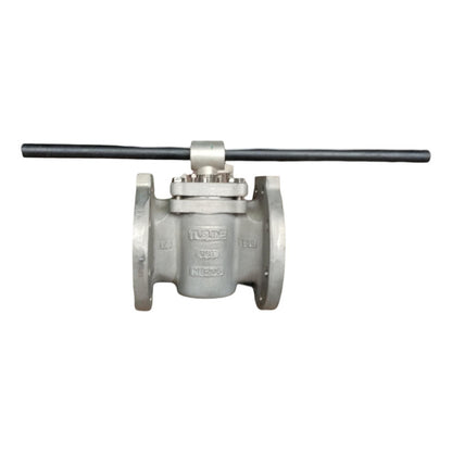 Válvula Macho De 4  Tufline  Acero Inoxidable