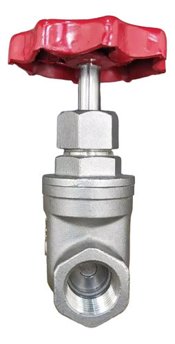 Válvula De Compuerta De 1/2 Acero Inoxidable