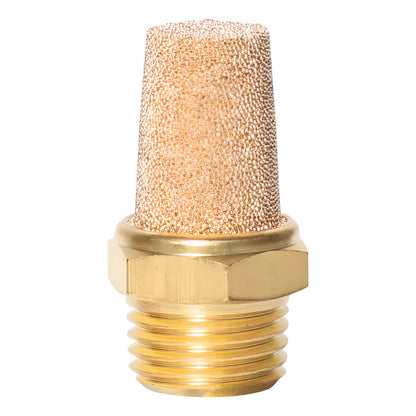 5pzas Silenciador Neumático En Pino 1/8 Npt Para Valvulas
