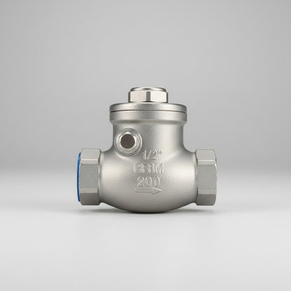 Válvula Check De 1-1/4 Acero Inoxidable