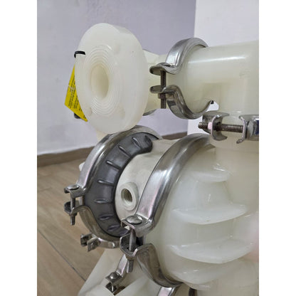 Bomba Neumatica Doble Diafragma De 1-1/2  Bridada Propileno